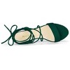 Allegra K Women's Back to College Lace Up Block High Heels Sandals - 4 of 4