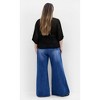 Women's Plus Size Crochet Knit Top - black | CITY CHIC - 3 of 4