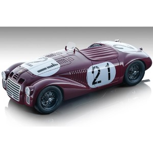 Ferrari 159S #21 Franco Cortese 2nd Place "12 Hours of Pescara" (1947) "Mythos Series" 1/18 Model Car by Tecnomodel - 1 of 3