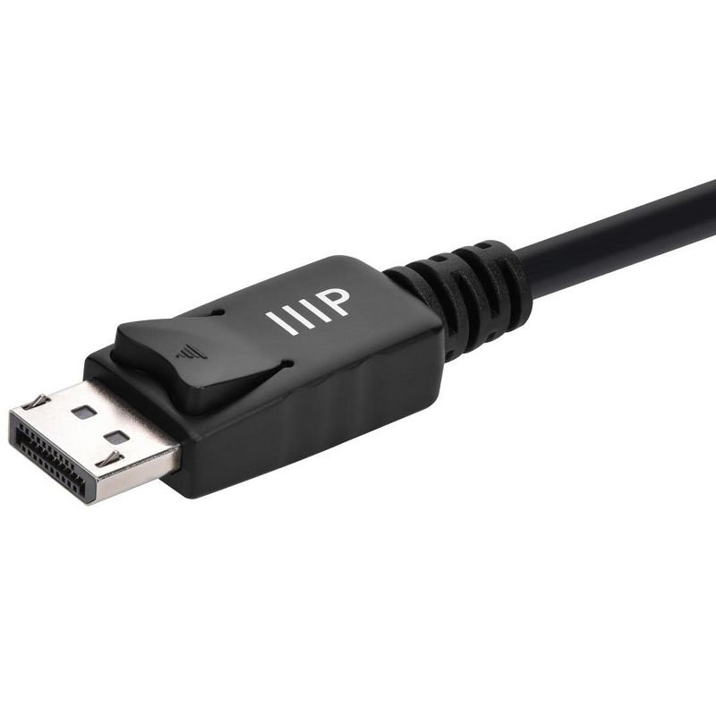 Monoprice DisplayPort 1.4 Cable to 8K HDMI - 10 Feet | 30AWG, 8K@60Hz, Up To 32.4Gbps, For Video Game Console, Gaming Monitor, Apple TV, or PC, 3 of 7