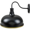 Livabliss Ammi 17"L x 14"W x 13"H Rustic Black Wall Lights - 4 of 4