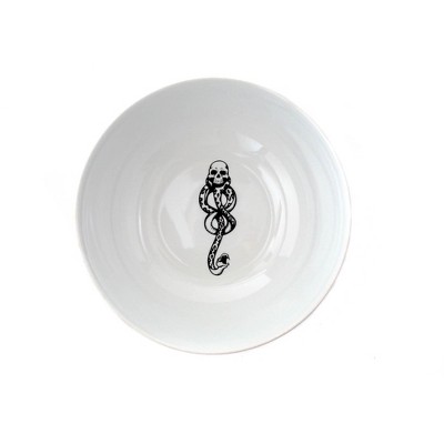 Robe Factory LLC Harry Potter Voldemort Death Eater Ceramic Large Serving Bowl | 10.5-Inch Bowl