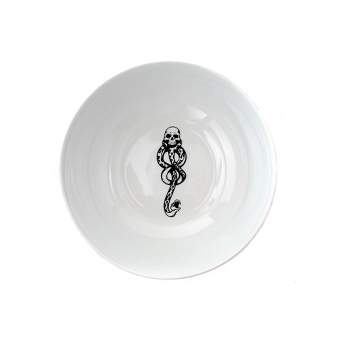 Ukonic Harry Potter Voldemort Death Eater Ceramic Large Serving Bowl | 10.5-Inch Bowl