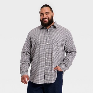 Men's Long Sleeve Poplin Shirt - Goodfellow & Co™ - 1 of 3