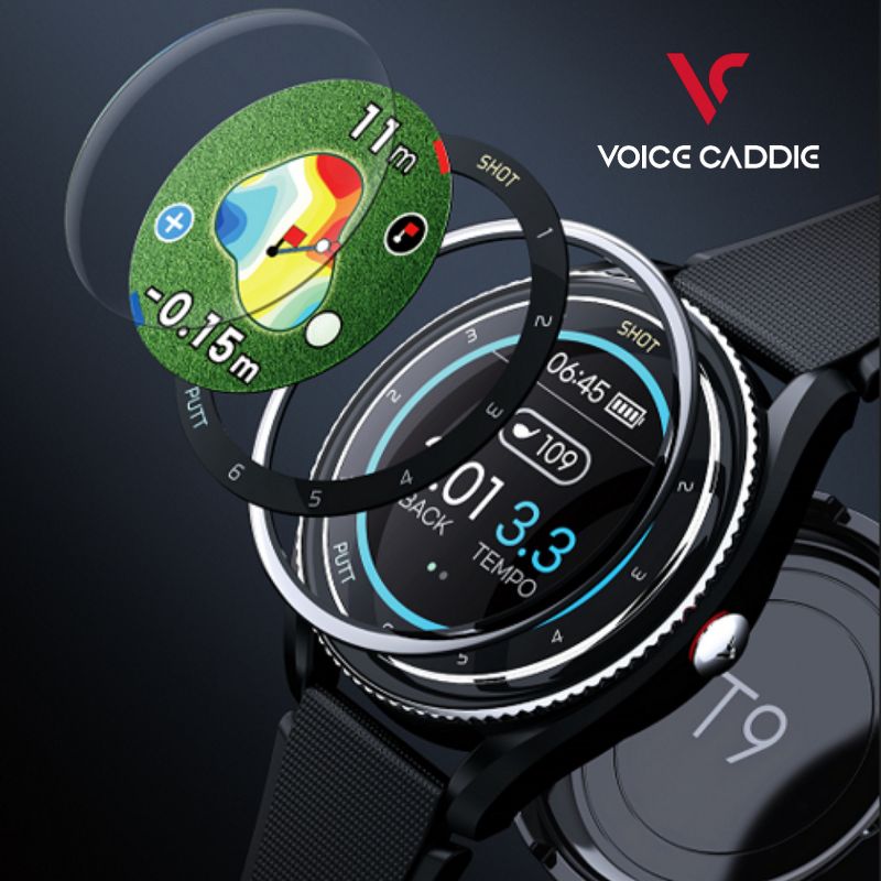 Voice Caddie T9 Golf GPS Watch W/ Green Undulation And V.AI 3.0., 4 of 10