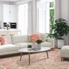 Modern Distressed Oriental Medallion Indoor Area Rug or Runner by Blue Nile Mills - 2 of 4