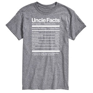 Men's - Instant Message - Uncle Facts Short Sleeve Graphic T-Shirt - 1 of 4