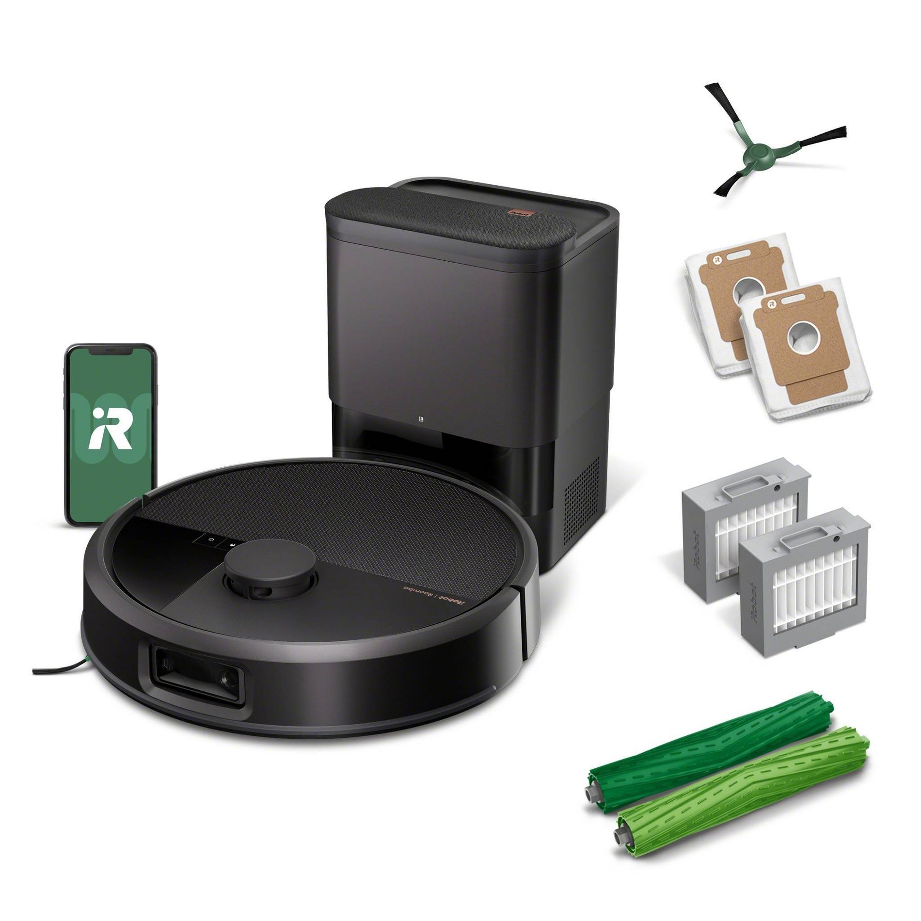 iRobot Roomba Max 705 Vacuum + AutoEmpty Dock Extreme Power-Lifting Suction, Anti-Tangle Dual Rubber Brushes, Ideal for Pet Hair, Self Empties