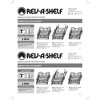Rev-A-Shelf 5WB1-0918 Single Wire Basket Pull Out Shelf Storage Organizer for Kitchen Base Cabinets, Silver - image 3 of 4