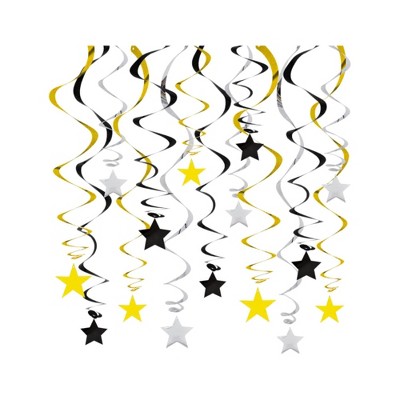 Empire DigiLabs Reusable Hanging Swirl Decor With Star