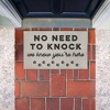 Stupell Industries No Need To Knock Printed Outdoor Imitation Sisal Door Mat, design by Lil' Rue - 3 of 4