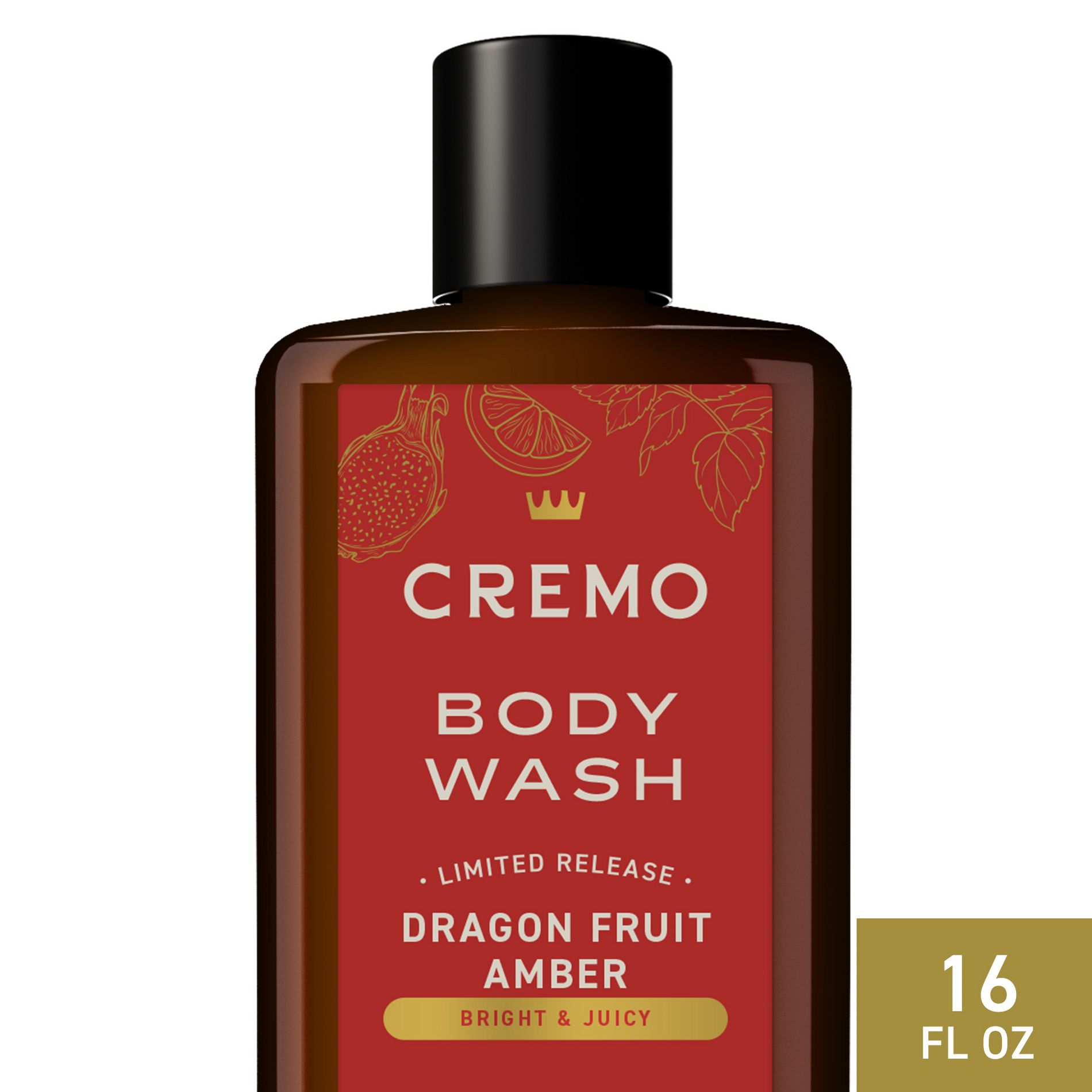 Cremo Body Wash - Dragon Fruit - 16 fl oz: Moisturizing, Basic Cleansing, Normal & Mature Skin, Whole Body Use