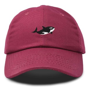Dalix Orca Cap Aquarium Embroidered Mens Cotton Dad Hat Baseball Hat - 1 of 4