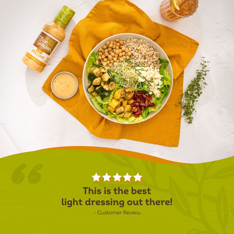 Olive Garden Light Italian Dressing - 16fl oz, 5 of 8