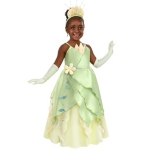 HalloweenCostumes.com Toddler Disney Princess and the Frog Tiana Costume | Disney Costumes - 1 of 4