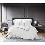Chic Home Design 8pc Crysta Bed In a Bag Comforter Set