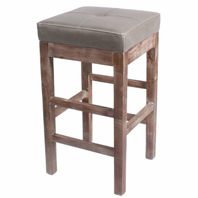 New Pacific Direct Valencia Bonded Leather Counter Stool
