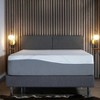NicBex 14 Inch Medium Cooling Gel Memory Foam Mattress with Removable Cover for a Cool Sleep,Fiberglass Free,White+Gray - 2 of 4