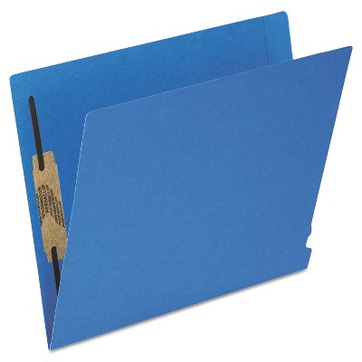 Pendaflex Reinforced End Tab Expansion Folder Two Fasteners Letter Blue 50/Box H10U13BL