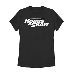 Women's Fast & Furious Hobbs & Shaw Classic Logo T-Shirt - 1 of 3