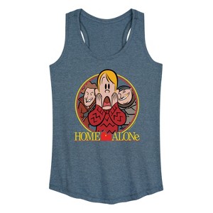 Women's - Home Alone - Movie Poster Graphic Racerback Tank - 1 of 4