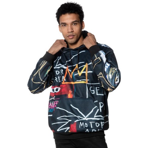 Members Only Men s Basquiat X Members Only Hoodie Jacket Black Small