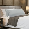 PiccoCasa Brushed Microfiber Envelop Closure Body Breathable Embroidery Pillowcases 2 Pcs - 3 of 4