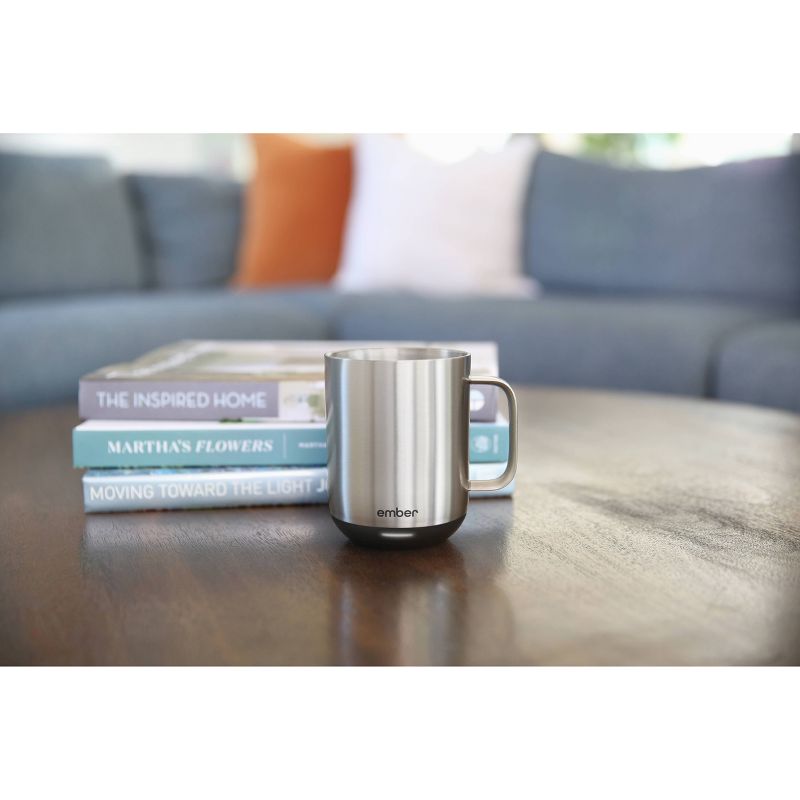 Ember Mug&#178; Temperature Control Smart Mug 10oz - Stainless Steel, 4 of 5