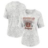 NFL Cincinnati Bengals Women's Oatmeal Heather Rolled Sleeve T-Shirt - 3 of 3