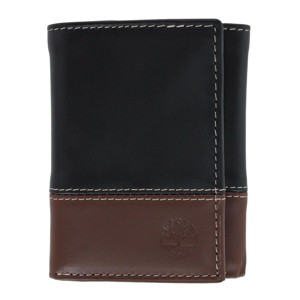 Timberland Men's Leather Hunter Two Tone Trifold Wallet - 1 of 3