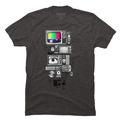 Men's Design By Humans Technicolor By DBHOriginals T-Shirt