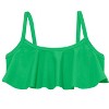 City Threads Girls UPF 50+ Flounce Bikini Top - USA-Made - 2 of 4