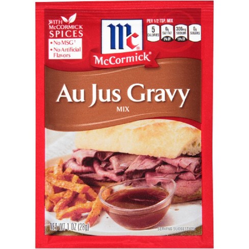 McCormick Au Jus Natural Style Gravy Mix Case
