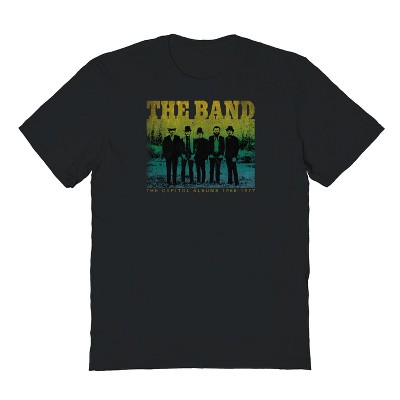 The Band Men's The Capitol Albums 1 Short Sleeve Graphic Cotton T-Shirt