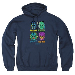 Men's Universal Monsters Monster Heads Pull-Over Hoodie - 1 of 4