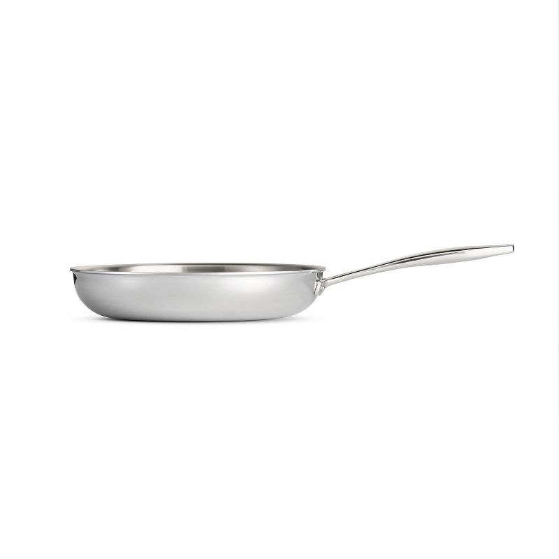 Tramontina Gourmet 10 in. Tri-Ply Clad Induction Ready Stainless Steel Fry Pan, 2 of 9