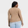 Women's Long Sleeve Henley Shirt - Universal Thread™ - 2 of 3