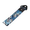 Unique Bargains Car Tow Strap Kit Ancient Japanese Element Trailer Belt Sea Wave Pattern Blue - 3 of 4