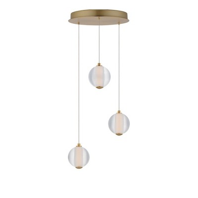 ET2 Lighting Rhythm 3 - Light Pendant in  Gold