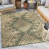 Well Woven Cascade Indoor OutdoorFlat Weave Pile Diamond Medallion Area Rug - 2 of 4