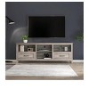 Grey Wooden TV Stand for TVs Up to 70 Inches, Media Console with Drawers and Open Shelf, Large Storage Space, Versatile Kitchen Buffet Table - 4 of 4