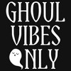 Girl's Lost Gods Halloween Ghoul Vibes Only T-Shirt - 2 of 4