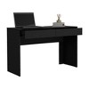 Vynxaria Computer Desk Writing Desks Office Table with Two Drawers Modern Office Table for Home Workspace - 3 of 4