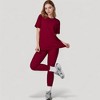 Anna-Kaci Active Women's Relaxed Fit Crew Neck T-Shirt with Short Sleeves and Soft Stretch Fabric for Everyday Comfort - 3 of 4