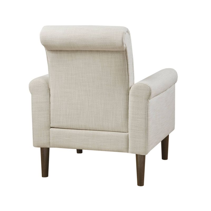Jeanie Rolled Arm Accent Chair - 510 Design, 5 of 11