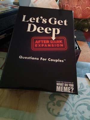 Let's Get Deep After Dark Card Game Expansion : Target