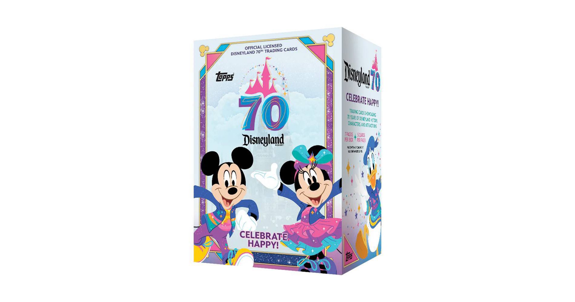 2025 Topps Disneyland 70th Anniversary Trading Card Value Box