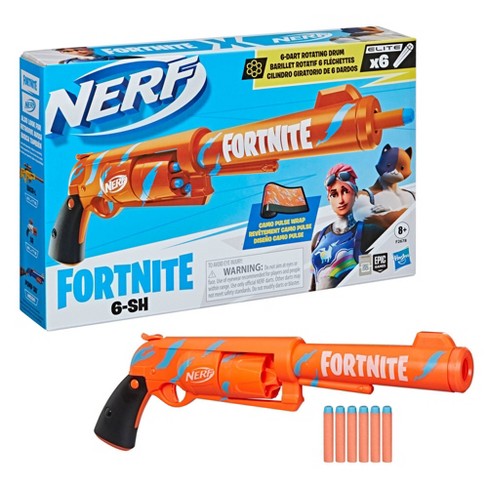 New Fortnite Nerf Gun BASR L Blaster Foam Dart Guns Boys Toy