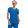 Saint Scrubs Womens 9-Pocket Medical Uniform Set- V-Neck Stretch Top with Seven Pocket Jogger Scrub Pant - 4 of 4