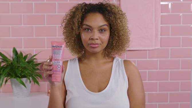 Soap &#38; Glory Hand Food Hydrating Hand Cream - Original Pink Scent - 4.2 fl oz, 2 of 7, play video